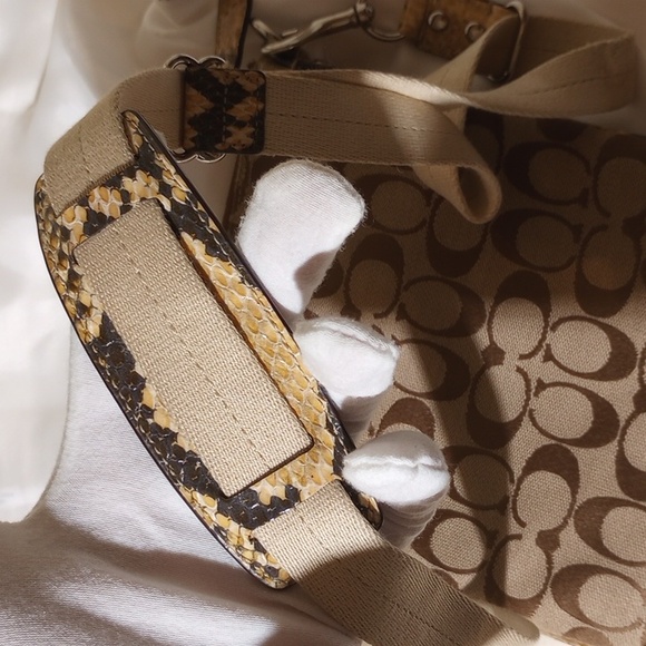 Signiture Python 🔥 Coach Crossbody - Picture 7 of 14